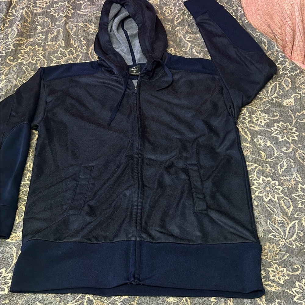 Nike Dri-FIT Dark Blue Hoodie